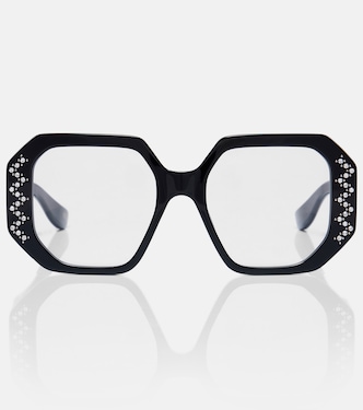 Vain Bold VLogo oversized glasses | Valentino