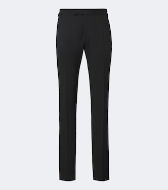 Shelton wool slim pants | Tom Ford