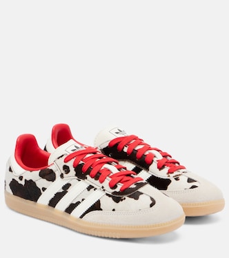 Cow-print calf hair sneakers | Adidas