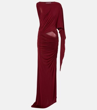 Asymmetrische Robe aus Jersey | Alex Perry