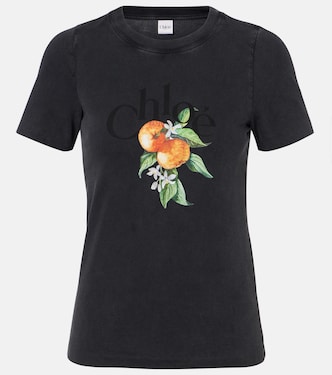 Printed cotton T-shirt | Chloé