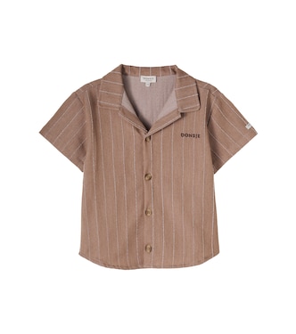 Lucian striped bowling shirt | Donsje