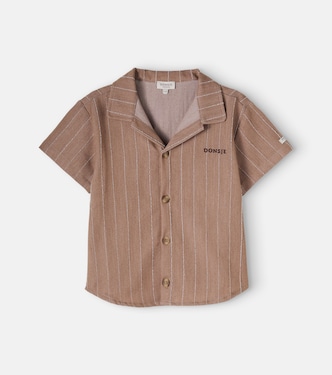 Lucian striped bowling shirt | Donsje