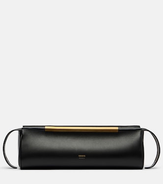 Donna leather clutch | Khaite
