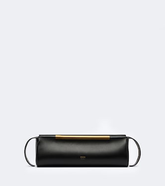 Donna leather clutch | Khaite