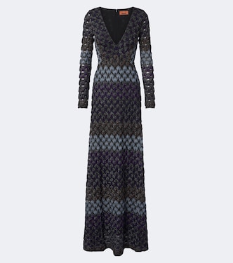 Knitted lamé gown | Missoni