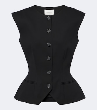 Silk and cashmere vest | Magda Butrym