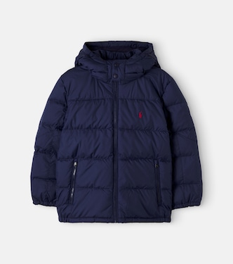 连帽羽绒填充夹克 | Polo Ralph Lauren Kids