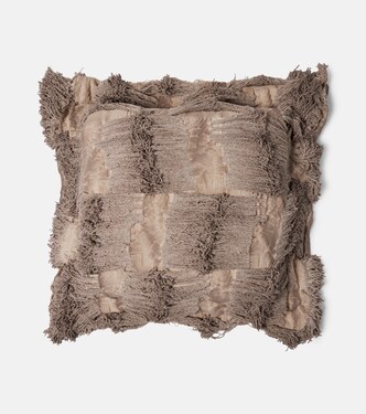 Bolma wool and cotton cushion  | The House of Lyria
