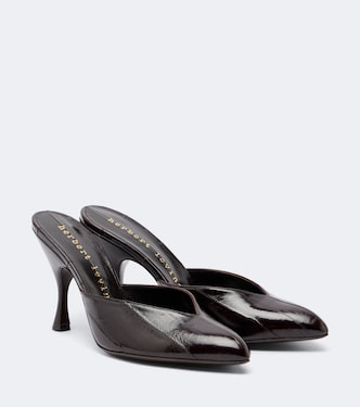 Sitting Pretty leather mules | Herbert Levine