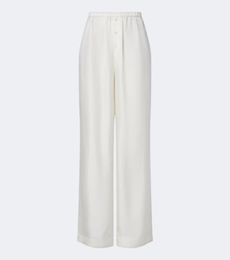 Silk wide-leg pants | Róhe