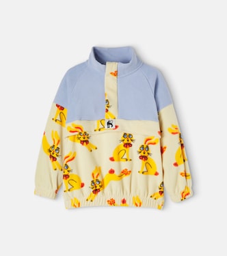 Bedrucktes Sweatshirt aus Fleece | Mini Rodini
