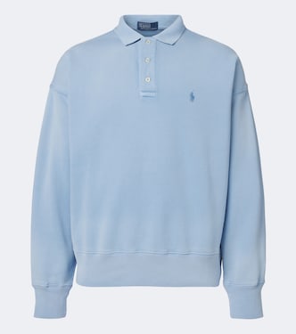 Pony cotton-blend polo sweatshirt | Polo Ralph Lauren