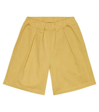 Cotton twill shorts | The New Society