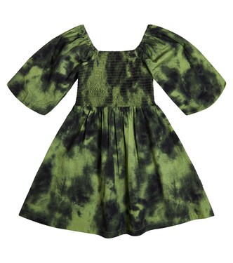 Cherisa smocked tie-dye dress | Molo