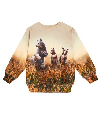 Mattis printed cotton sweatshirt | Molo