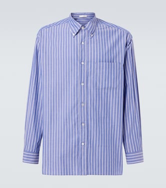 Bresson striped cotton poplin shirt | The Row