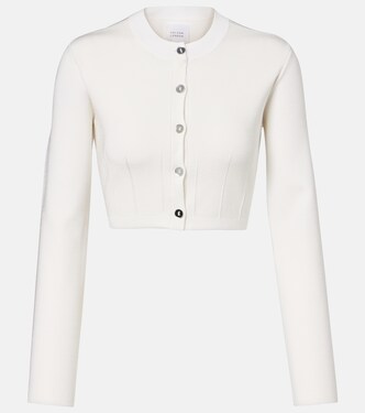 Atalanta cropped cardigan | Galvan