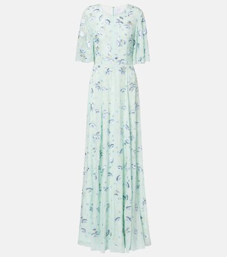 Robe longue Charlotte brodée | Markarian