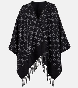 Poncho GG aus Wolle | Gucci