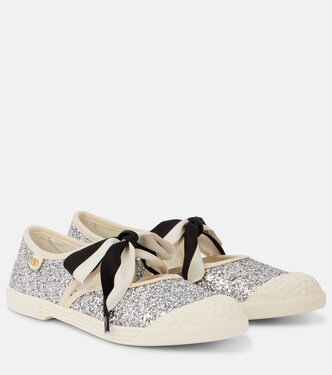 Bay by Bay glitter sneakers | Valentino Garavani