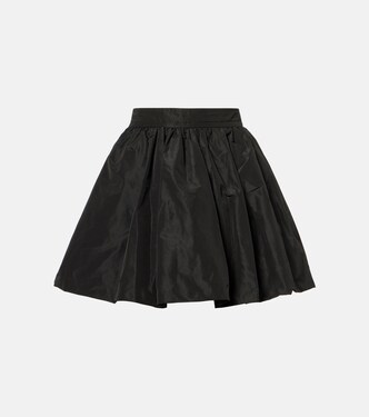 Bubble faille miniskirt | Patou