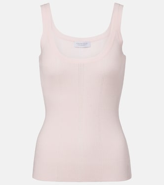 Tank top acanalado Lucy de lana | Gabriela Hearst