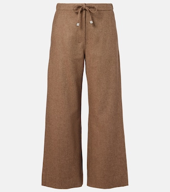 Weite Hose Livio aus Wolle und Kaschmir | 'S Max Mara