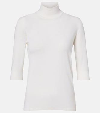 Boa virgin wool turtleneck top | Max Mara