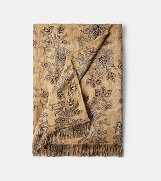 Tormento floral linen tablecloth | The House of Lyria