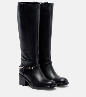 Dakota leather knee-high boots | Chloé