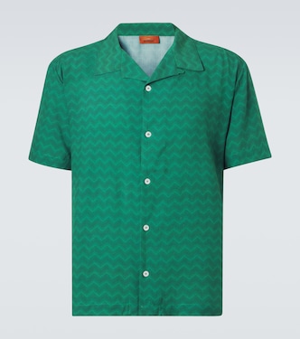 Zigzag bowling shirt | Missoni