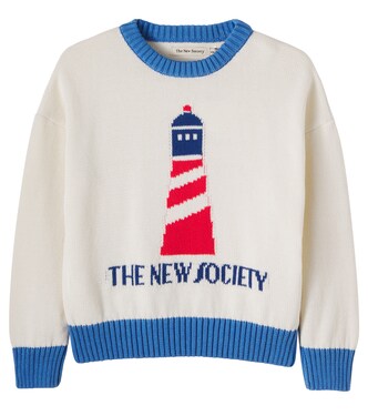 Trebol logo cotton sweater | The New Society