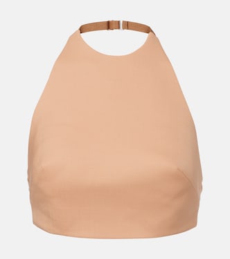 Crop top de mezcla de lana | Mugler