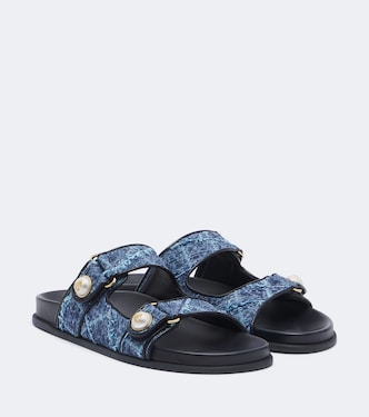Fayence牛仔凉鞋 | Jimmy Choo