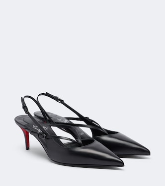 Miss Z leather slingback pumps  | Christian Louboutin