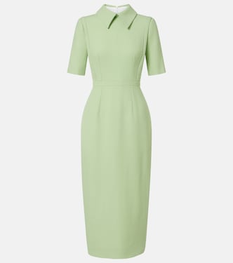Valletta wool crêpe midi dress | Emilia Wickstead