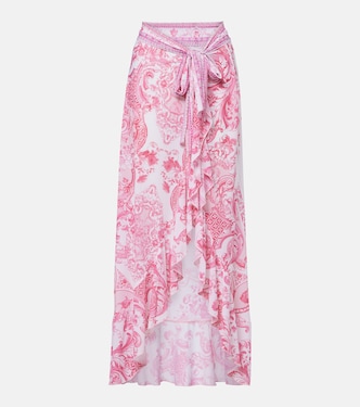 Bedrucktes Cover-up aus Jersey | Camilla