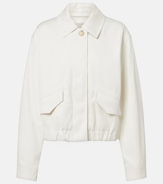 Cotton twill blouson jacket | Vince