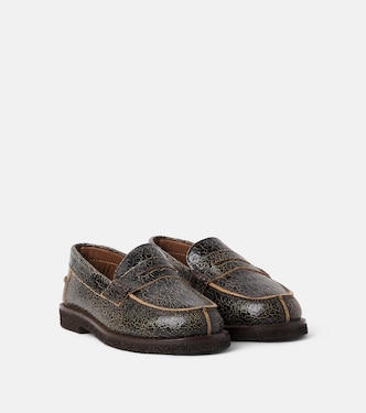 Leather penny loafers | PèPè