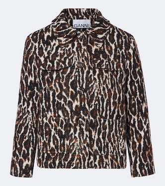 Jacke aus Jacquard | Ganni