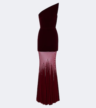 Velvet gown | David Koma