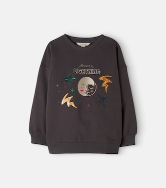 Lou embroidered cotton-blend sweatshirt | Konges Sløjd
