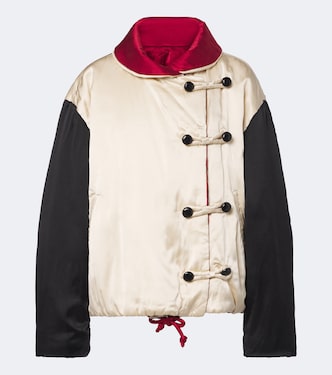 Wendbare Jacke Bleza aus Seidensatin | Isabel Marant