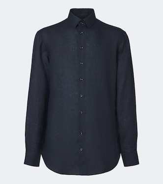 Hemd aus Leinen | Giorgio Armani
