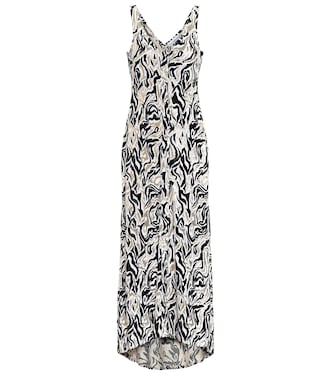 Robe midi imprimée | Rabanne