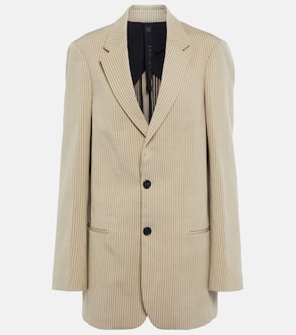 Isaac striped cotton-blend blazer | Petar Petrov