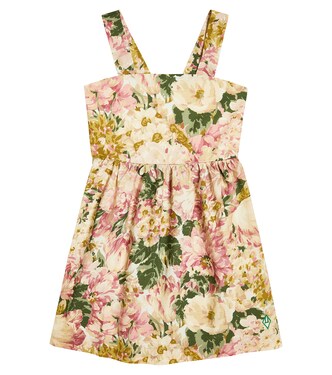Badger floral cotton dress | The Animals Observatory