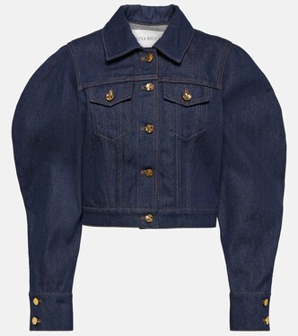 Cropped denim jacket | Nina Ricci