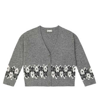 Intarsia virgin wool sweater | Il Gufo